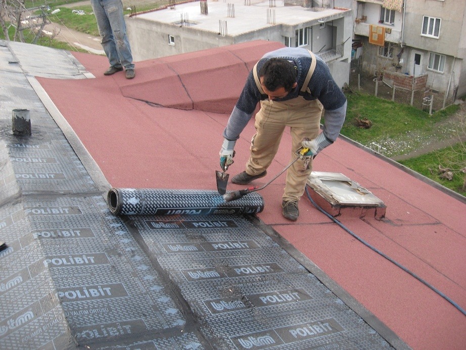 Üçyol profesyonel onduline Çatı – Membran cati örneği